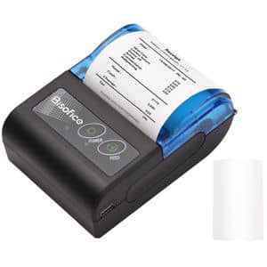 Bisofice 58mm Portable Thermal Label & Receipt Printer