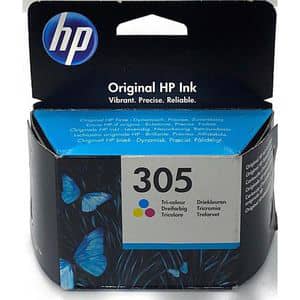 HP 305 Tri-Colour Ink Cartridge (Genuine)